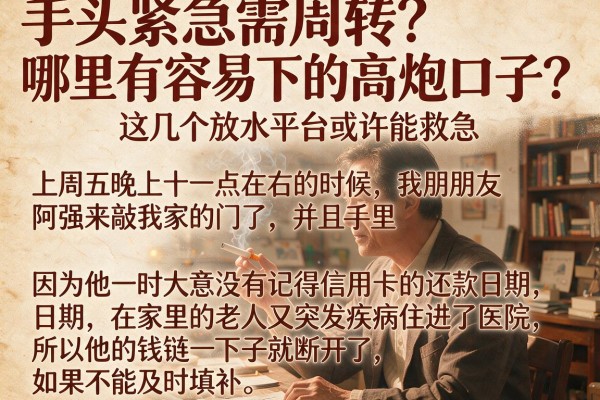 手头紧急需周转？哪里有容易下的高炮口子？这几个放水平台或许能救急