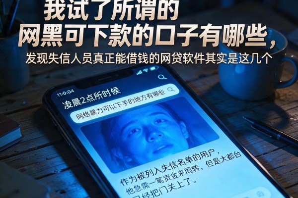 我试了所谓的网黑可下款的口子有哪些，发现失信人员真正能借钱的网贷软件其实是这几个