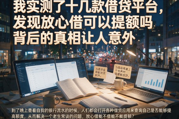 我实测了十几款借贷平台，发现放心借可以提额吗背后的真相让人意外