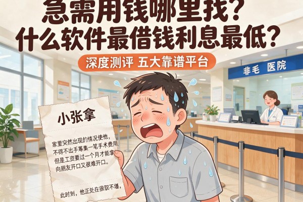 急需用钱哪里找？什么软件最借钱利息最低？深度测评五大靠谱平台