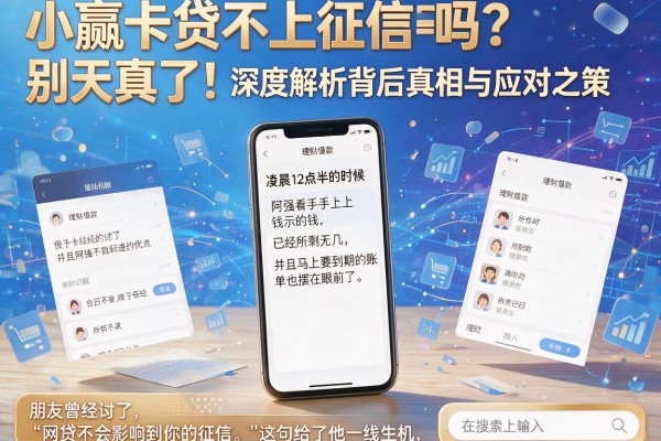 小赢卡贷不上征信吗？别天真了！深度解析背后真相与应对之策