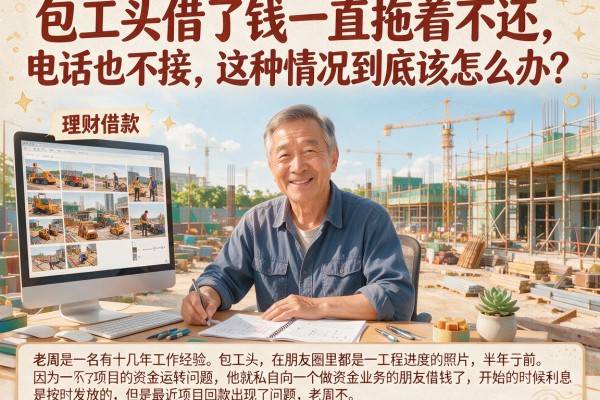包工头借了钱一直拖着不还，电话也不接，这种情况到底该怎么办？