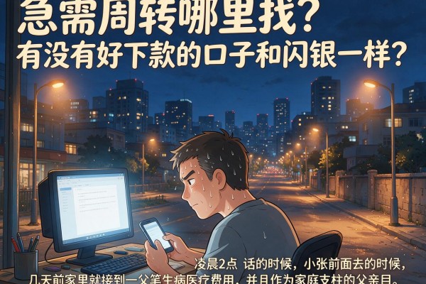 急需周转哪里找？有没有好下款的口子和闪银一样？盘点五个靠谱平台