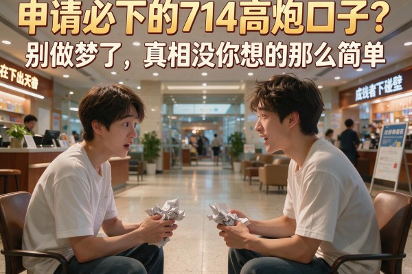 申请必下的714高炮口子？别做梦了，真相没你想的那么简单