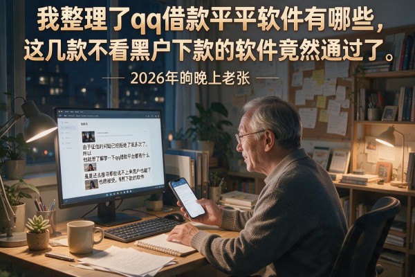 我整理了qq借款平台软件有哪些，这几款不看黑户下款的软件竟然通过了