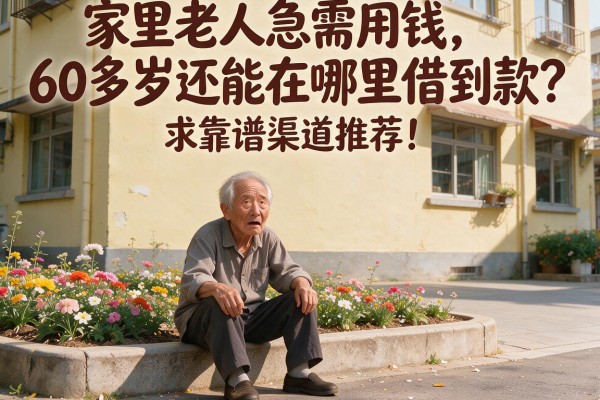 家里老人急需用钱，60多岁还能在哪里借到款？求靠谱渠道推荐！