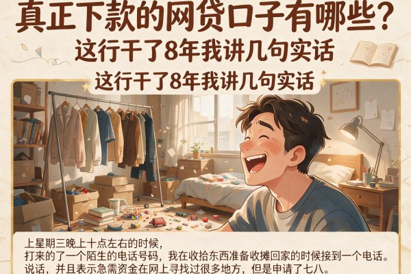 真正下款的网贷口子有哪些？这行干了8年我讲几句实话