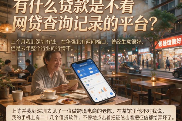 有什么贷款是不看网贷查询记录的平台？我扒出了这些内幕