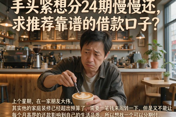 手头紧想分24期慢慢还,求推荐靠谱的借款口子?