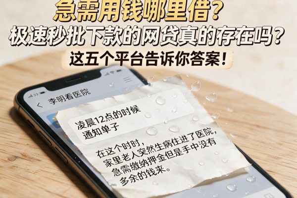 急需用钱哪里借？极速秒批下款的网贷真的存在吗？这五个平台告诉你答案！