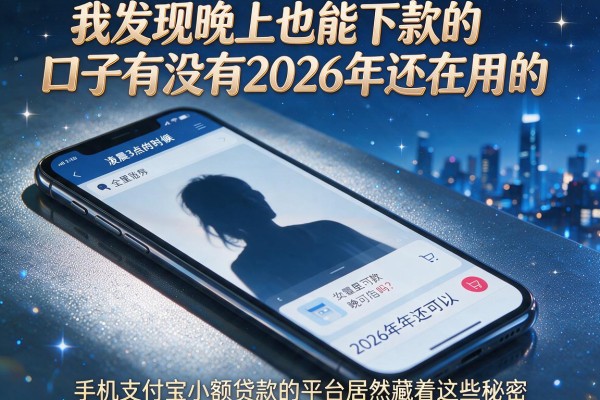 我发现晚上也能下款的口子有没有2026年还在用的，手机支付宝小额贷款的平台居然藏着这些秘密
