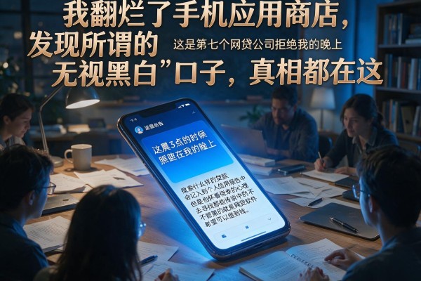 我翻烂了手机应用商店，发现所谓的“无视黑白”口子，真相都在这