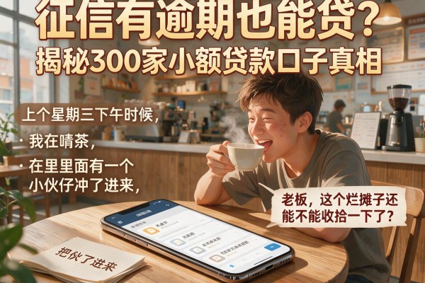 征信有逾期也能贷？揭秘300家小额贷款口子真相