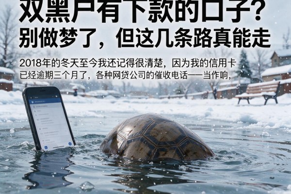 双黑户有下款的口子？别做梦了，但这几条路真能走