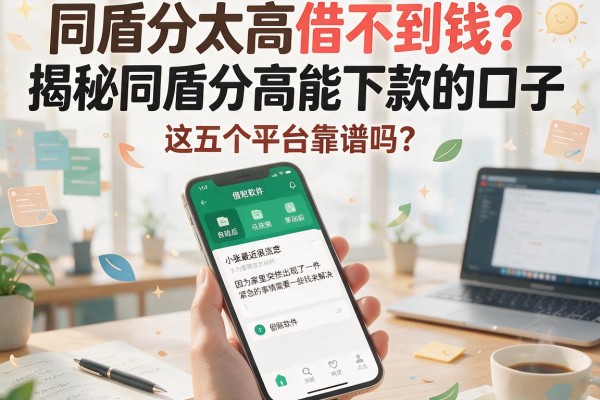 同盾分太高借不到钱?揭秘同盾分高能下款的口子,这五个平台靠谱吗?