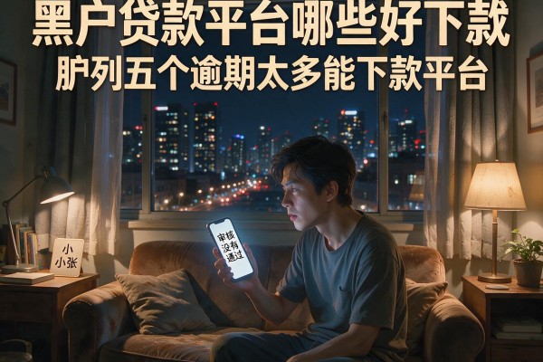 黑户贷款平台哪些好下款,胪列五个逾期太多能下款平台