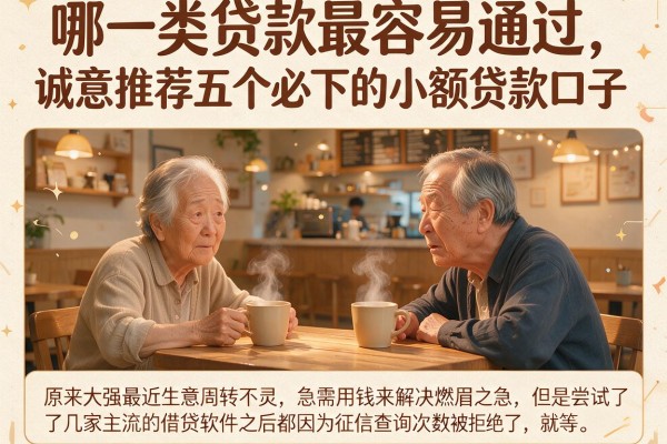 哪一类贷款最容易通过，诚意推荐五个必下的小额贷款口子