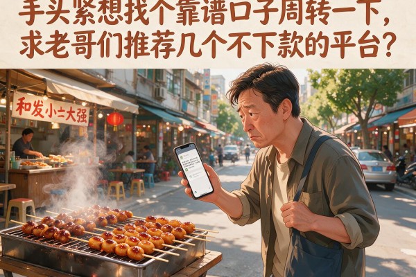 手头紧想找个靠谱口子周转一下，求老哥们推荐几个不下款的平台？