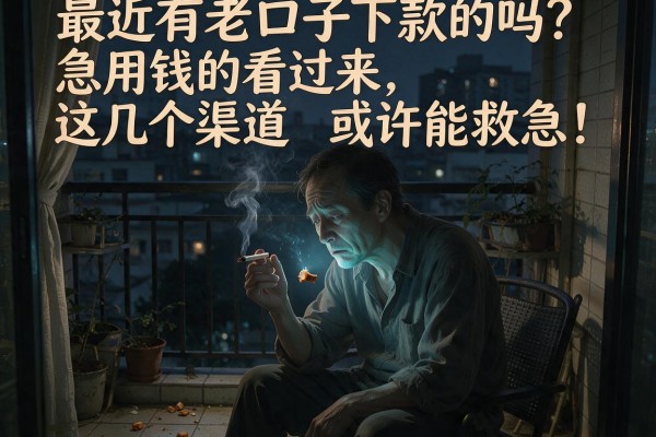 最近有老口子下款的吗？急用钱的看过来，这几个渠道或许能救急！