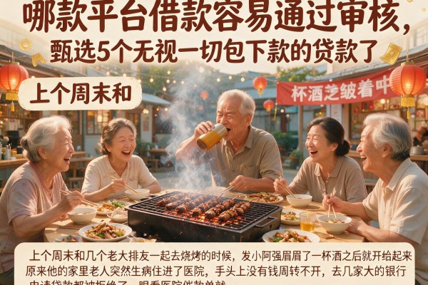 哪款平台借款容易通过审核，甄选5个无视一切包下款的贷款