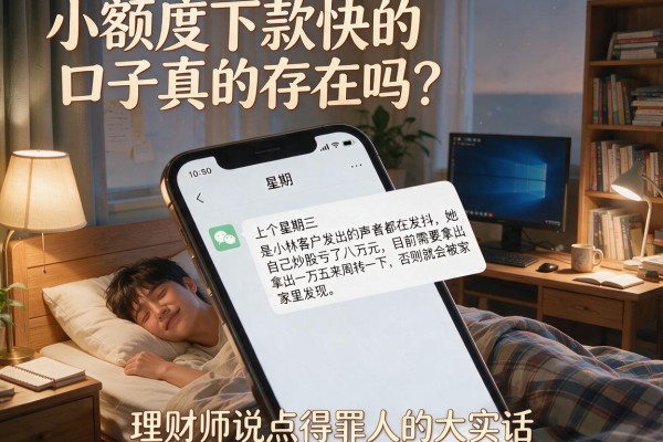 小额度下款快的口子真的存在吗？理财师说点得罪人的大实话