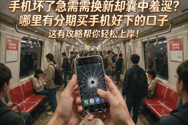 手机坏了急需换新却囊中羞涩？哪里有分期买手机好下的口子，这篇攻略帮你轻松上岸！