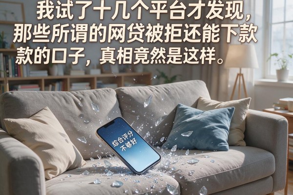 我试了十几个平台才发现，那些所谓的网贷被拒还能下款的口子，真相竟然是这样