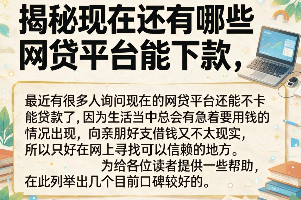 揭秘现在还有哪些网贷平台能下款，整理了十个通过率高的