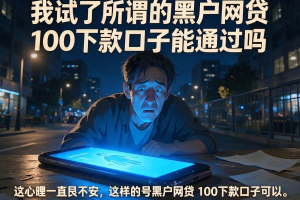 我试了所谓的黑户网贷100下款口子能通过吗，结果让我很意外
