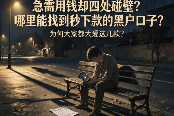 急需用钱却四处碰壁？哪里能找到秒下款的黑户口子？为何大家都大爱这几款？