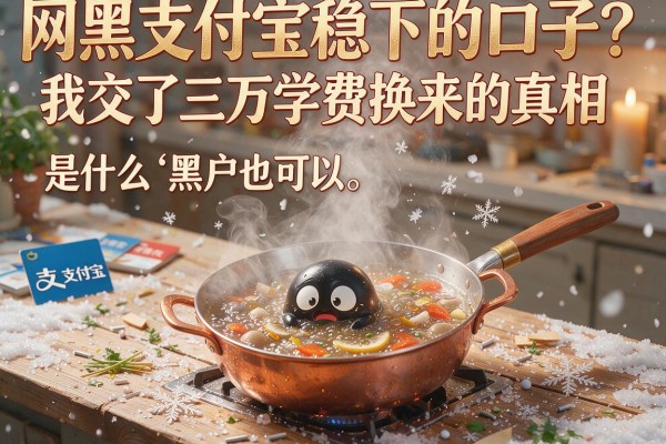 网黑支付宝稳下的口子？我交了三万学费换来的真相