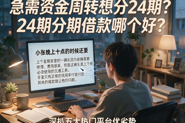 急需资金周转想分24期？24期分期借款哪个好？深扒五大热门平台优劣势