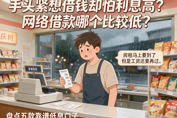 手头紧想借钱却怕利息高？网络借款哪个比较低？盘点五款靠谱低息口子