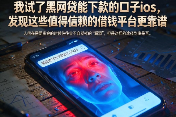 我试了黑网贷能下款的口子ios，发现这些值得信赖的借钱平台更靠谱