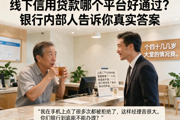 线下信用贷款哪个平台好通过？银行内部人告诉你真实答案