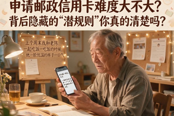 申请邮政信用卡难度大不大？背后隐藏的“潜规则”你真的清楚吗？