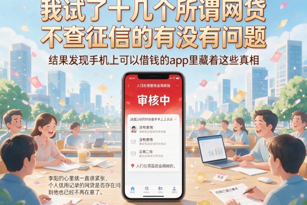 我试了十几个所谓网贷不查征信的有没有问题，结果发现手机上可以借钱的app里藏着这些真相