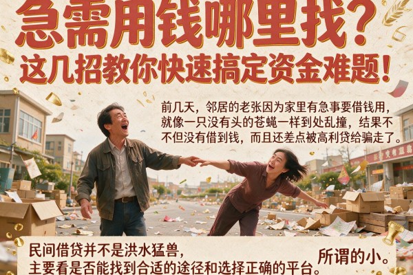 急需用钱哪里找？这几招教你快速搞定资金难题！