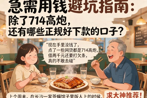 急需用钱避坑指南：除了714高炮，还有哪些正规好下款的口子？求大神推荐！