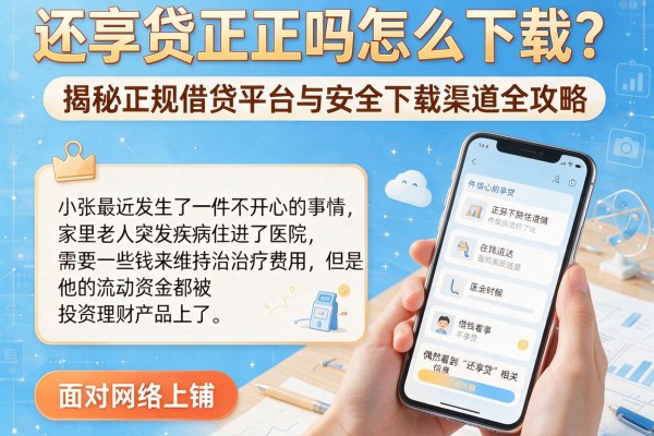 还享贷正规吗怎么下载？揭秘正规借贷平台与安全下载渠道全攻略