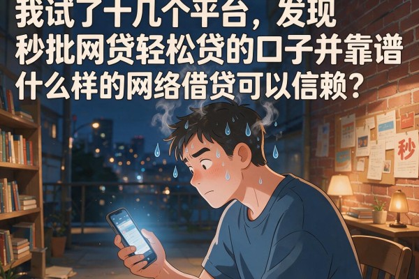 我试了十几个平台，发现秒批网贷轻松贷的口子并不都靠谱