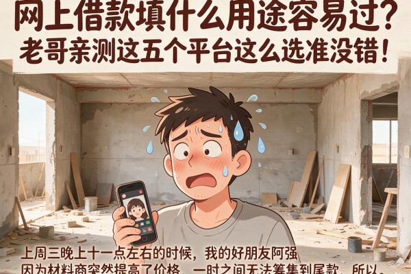 网上借款填什么用途容易过？老哥亲测这五个平台这么选准没错！