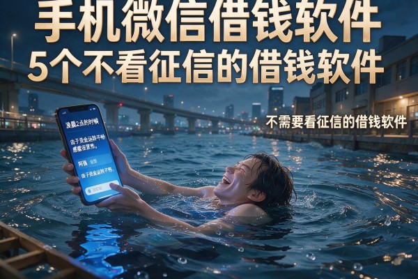 手机微信借钱软件，详细阐述5个不看征信的借钱软件