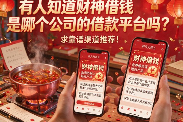有人知道财神借钱是哪个公司的借款平台吗?求靠谱渠道推荐!