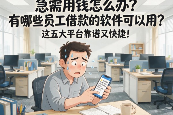 急需用钱怎么办？有哪些员工借款的软件可以用？这五大平台靠谱又快捷！