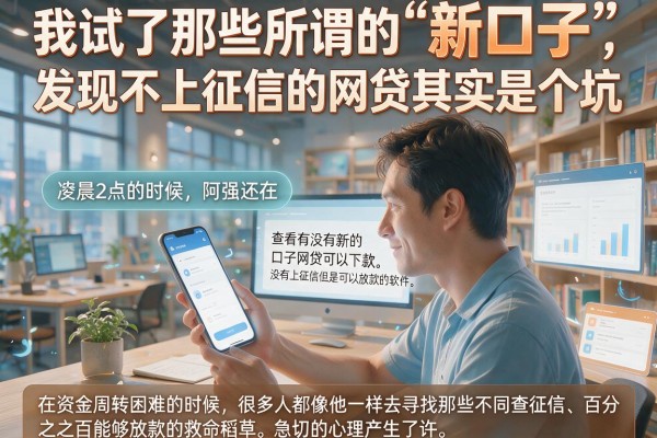 我试了那些所谓的“新口子”，发现不上征信的网贷其实是个坑