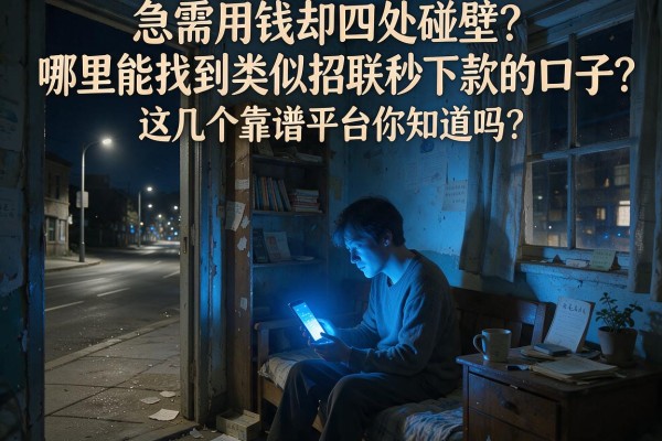急需用钱却四处碰壁？哪里能找到类似招联秒下款的口子？这几个靠谱平台你知道吗？