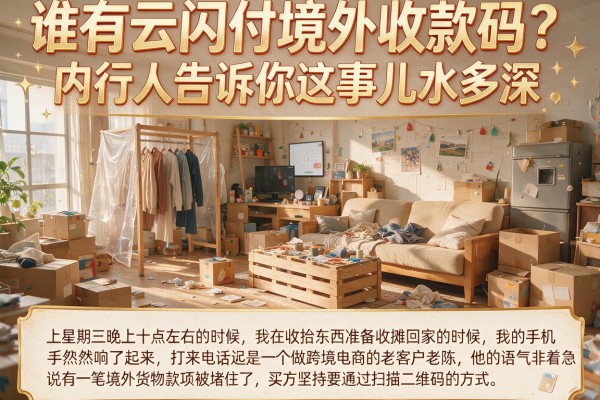 谁有云闪付境外收款码？内行人告诉你这事儿水多深