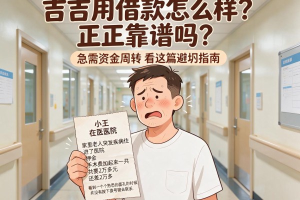 吉吉用借款怎么样?正规靠谱吗?急需资金周转看这篇避坑指南