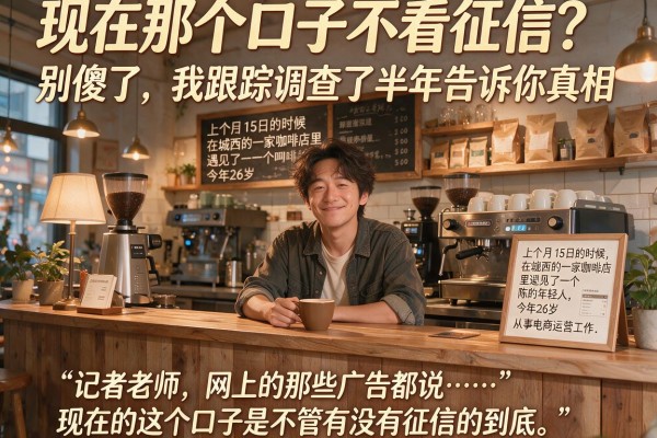现在那个口子不看征信？别傻了，我跟踪调查了半年告诉你真相